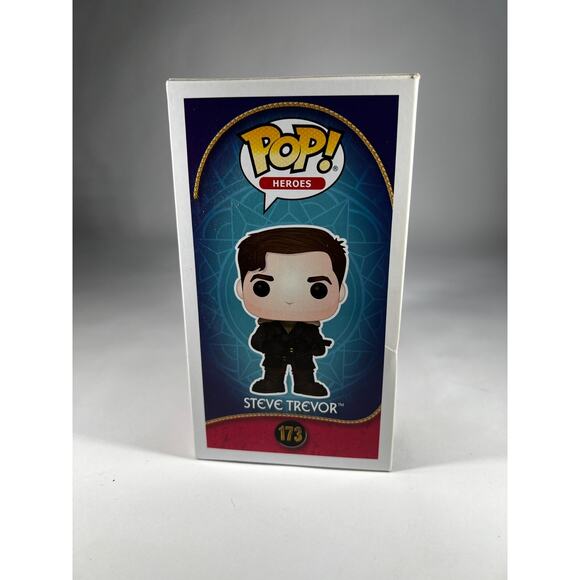 Funko Pop! DC Heroes Wonder Woman #173 Steve Trevor Vinyl Figure Toy In Box - Picture 4 of 8